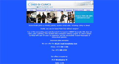 Desktop Screenshot of dyerclinics.com